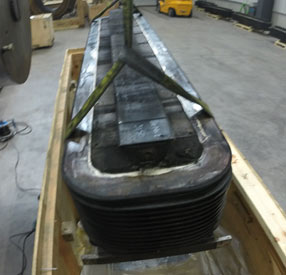 Recepción material para limpieza de polos