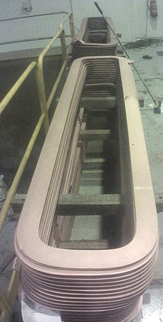 Desmontaje del polo (bobina).